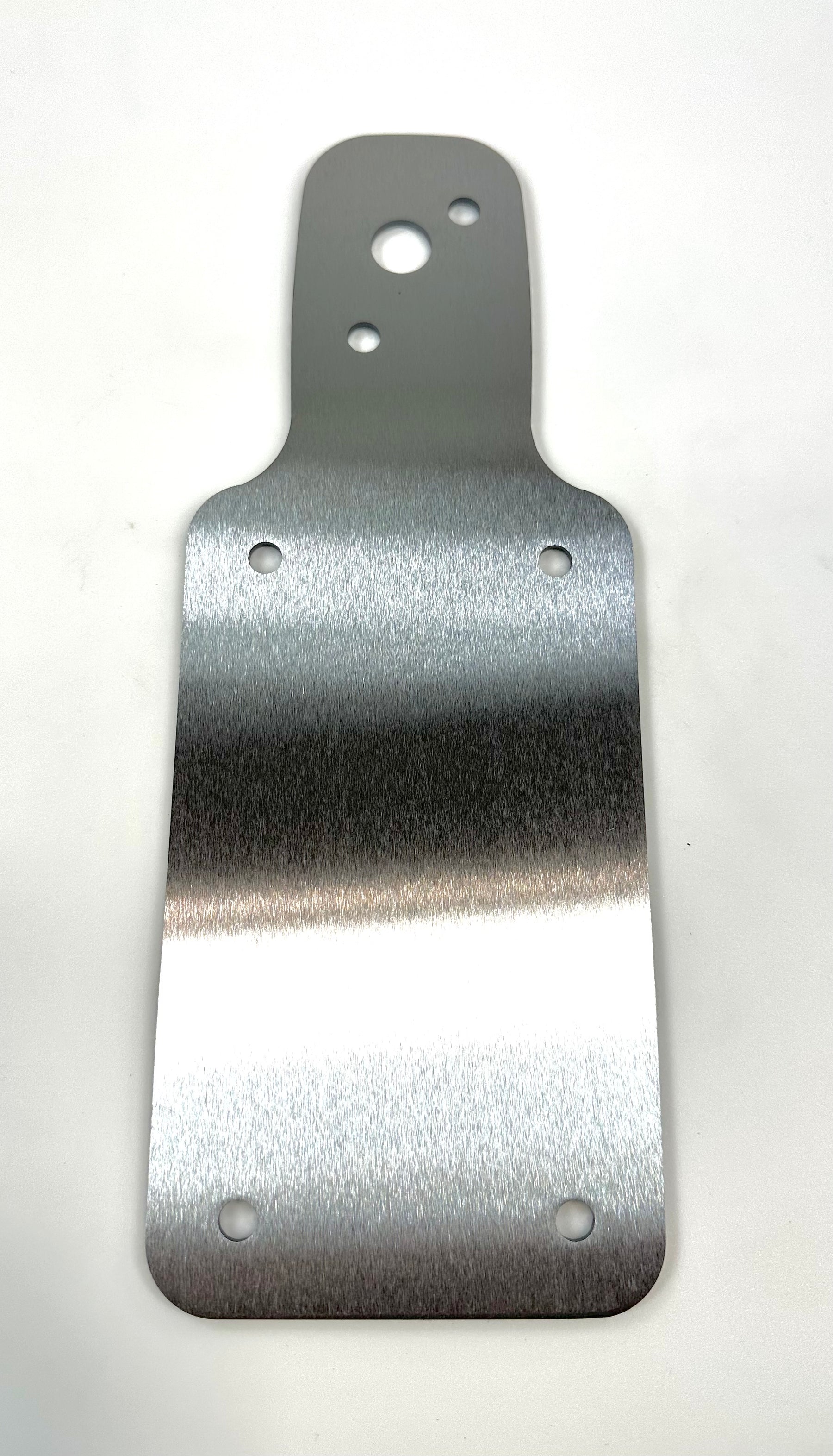 Bung King License Plate Backing Plate for Early Chevy Truck-Style Tail Light, 1/8" Mild Steel License Plate Mount Bung King