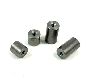Bung King Weld-In Threaded Bung 10-32, 1018 Mild Steel Frame Fabrication Part Bung King