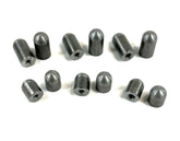 Bung King Threaded Bullet Bung Assortment, 12 Pieces Frame Fabrication Part Bung King