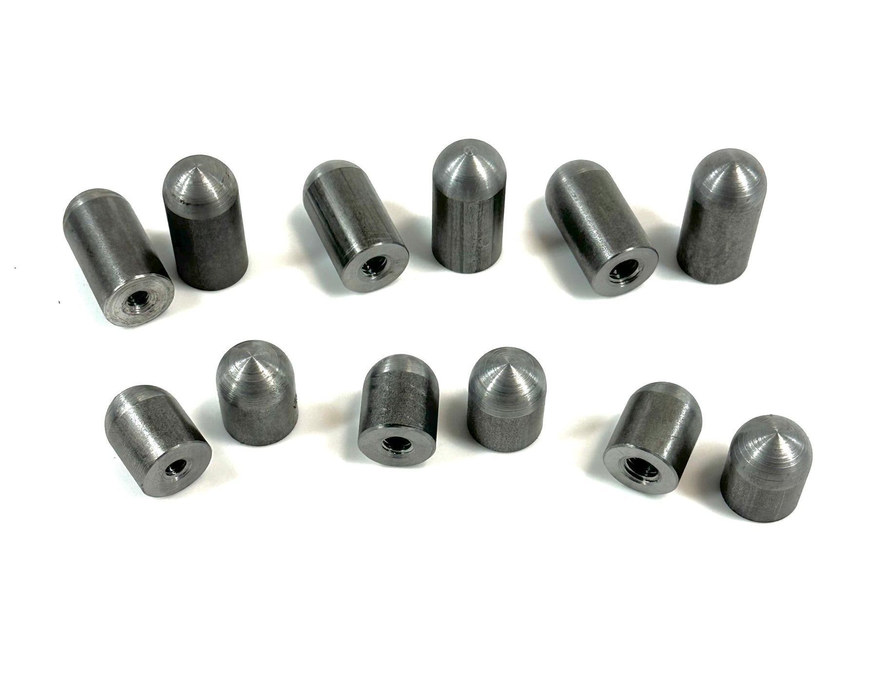 Bung King Threaded Bullet Bung Assortment, 12 Pieces Frame Fabrication Part Bung King