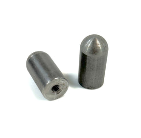 Bung King Weld-On Threaded Bullet Bung, 1.5" Long, 1018 Mild Steel Frame Fabrication Part Bung King