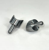 Bung King Weld-On Seat Spring Perches, Coped, Pair Frame Fabrication Part Bung King