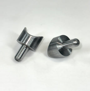 Bung King Weld-On Seat Spring Perches, Coped, Pair Frame Fabrication Part Bung King