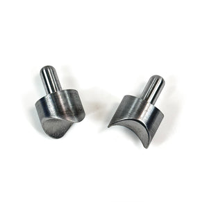 Bung King Weld-On Seat Spring Perches, Coped, Pair Frame Fabrication Part Bung King