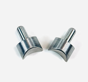 Bung King Weld-On Seat Spring Perches, Coped, Pair Frame Fabrication Part Bung King