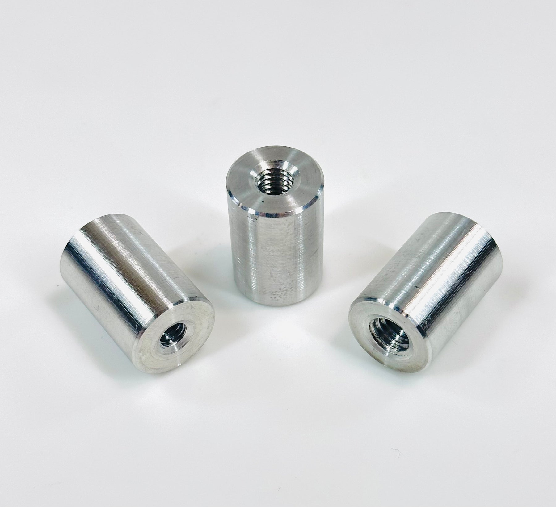 Bung King Weld-In Blind Threaded Tank Bung, 6061-T6 Aluminum Petcock Adapter & Tank Bung Bung King