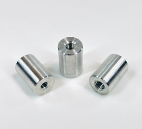 Bung King Weld-In Blind Threaded Tank Bung, 6061-T6 Aluminum Petcock Adapter & Tank Bung Bung King