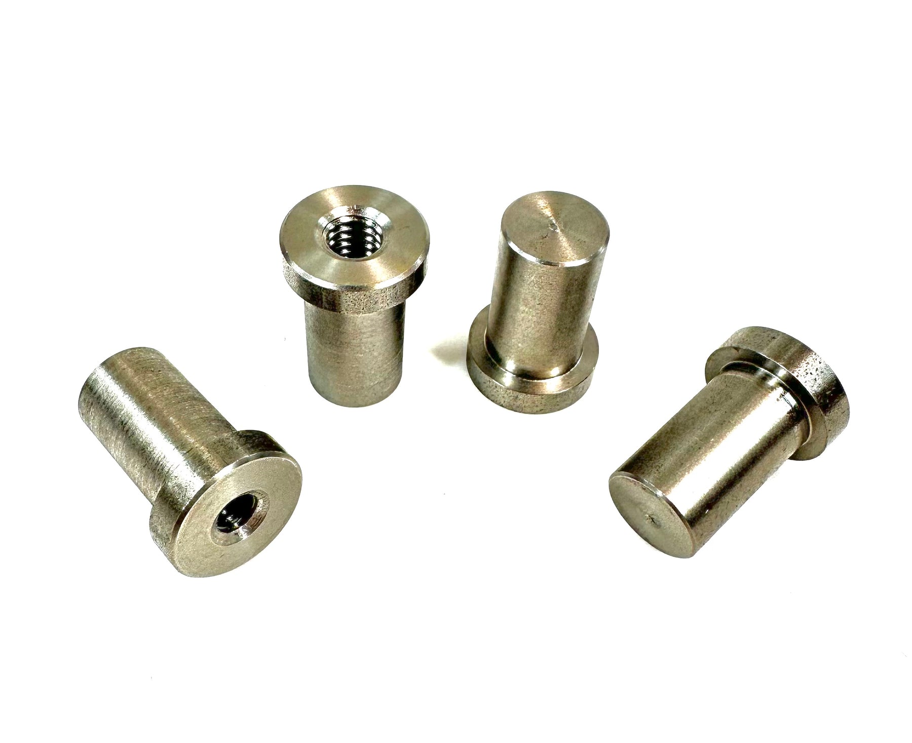 Bung King Weld-In Stepped Blind Tank Bung, Stainless Steel Petcock Adapter & Tank Bung Bung King