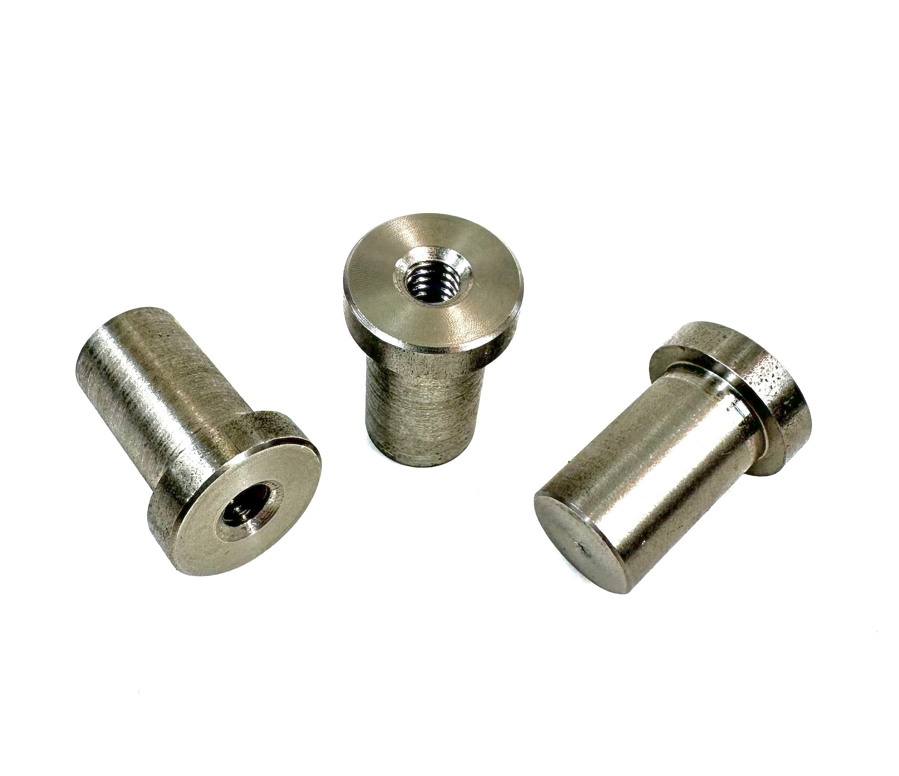 Bung King Weld-In Stepped Blind Tank Bung, Stainless Steel Petcock Adapter & Tank Bung Bung King