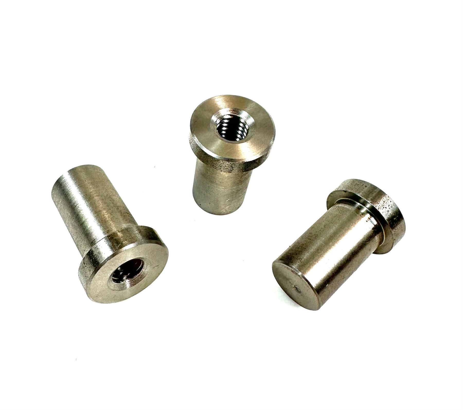 Bung King Weld-In Stepped Blind Tank Bung, Stainless Steel Petcock Adapter & Tank Bung Bung King