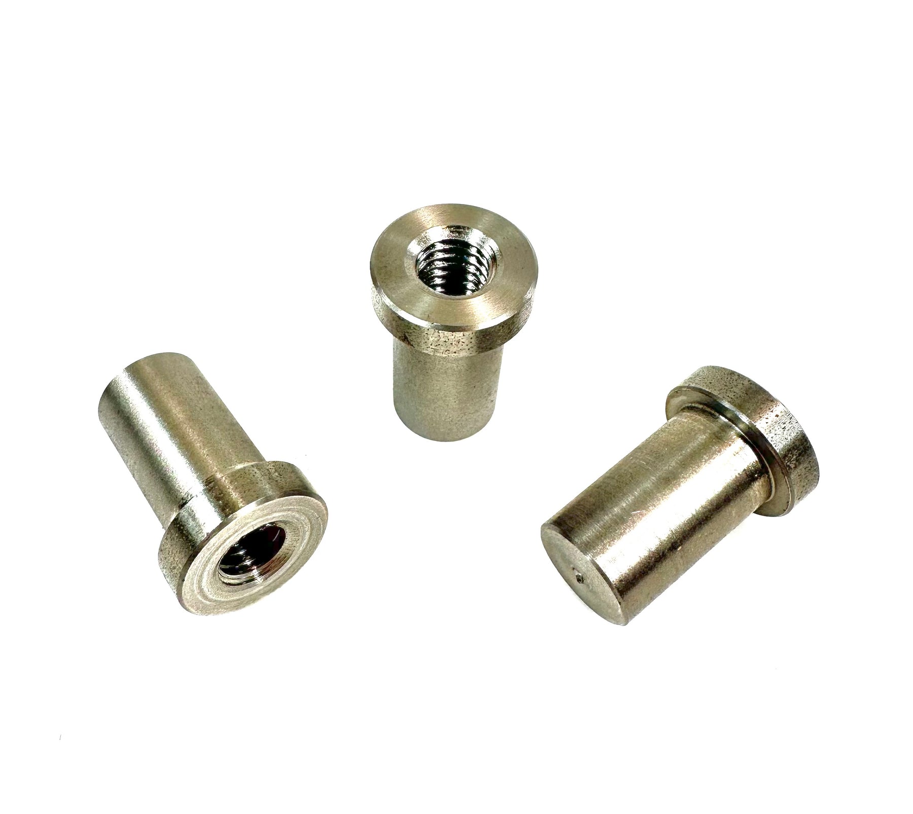 Bung King Weld-In Stepped Blind Tank Bung, Stainless Steel Petcock Adapter & Tank Bung Bung King
