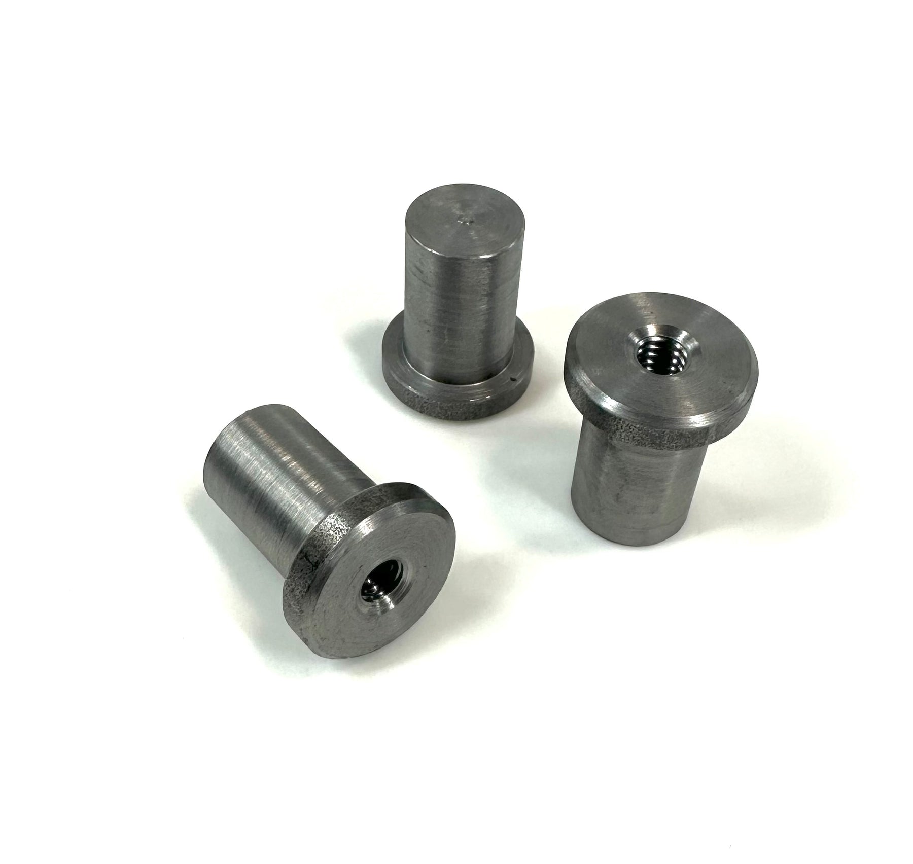 Bung King Weld-In Stepped Blind Tank Bung, 1018 Mild Steel Petcock Adapter & Tank Bung Bung King