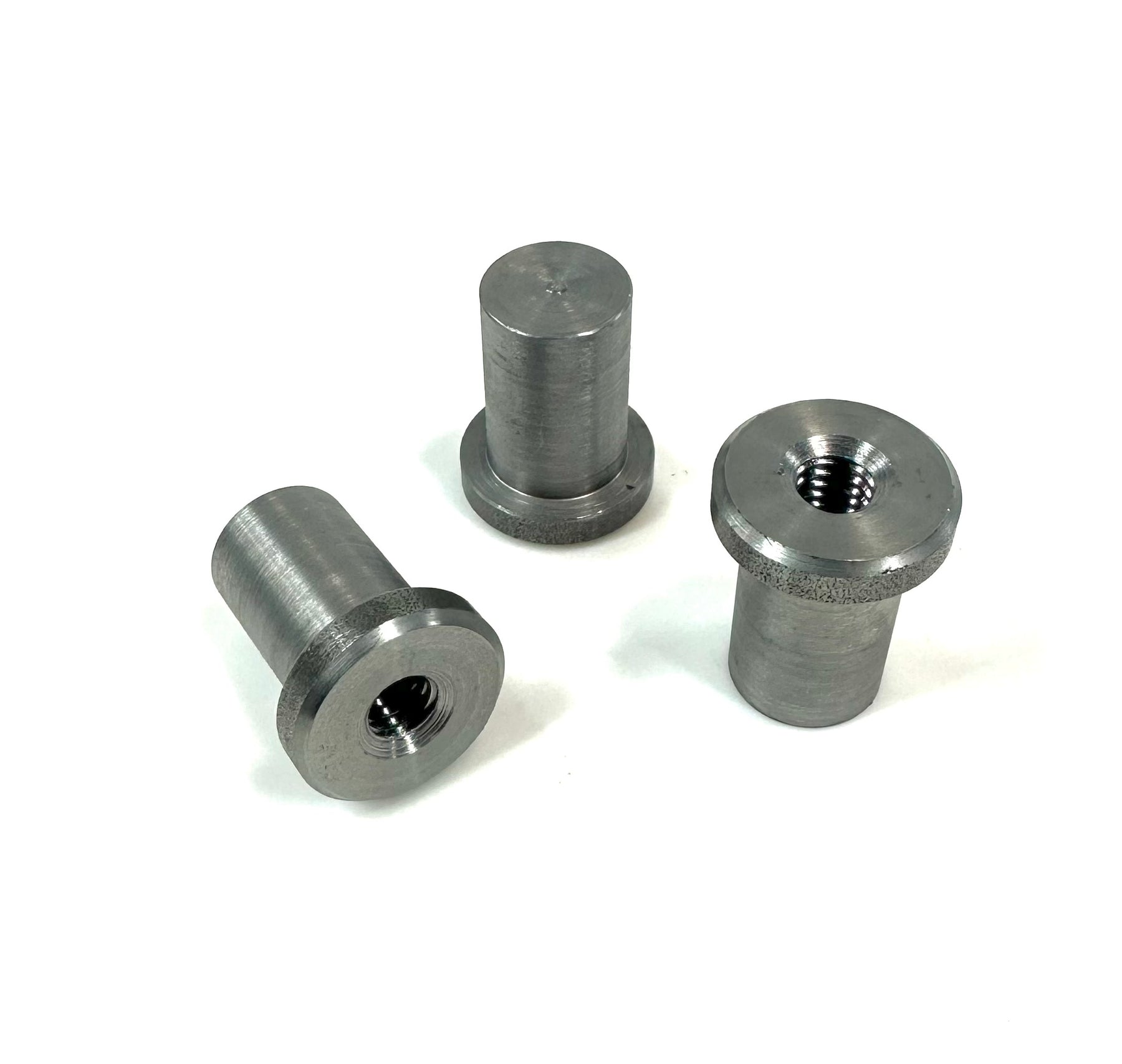 Bung King Weld-In Stepped Blind Tank Bung, 1018 Mild Steel Petcock Adapter & Tank Bung Bung King