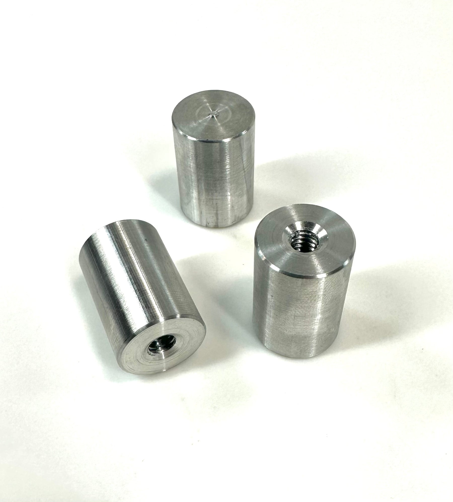 Bung King Weld-In Blind Threaded Tank Bung, 6061-T6 Aluminum Petcock Adapter & Tank Bung Bung King