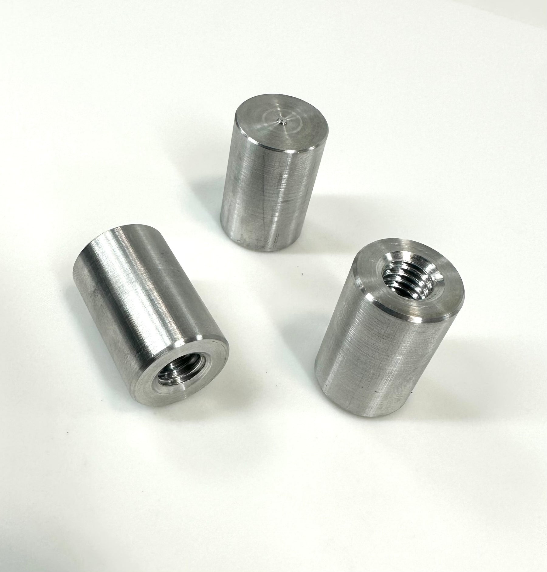 Bung King Weld-In Blind Threaded Tank Bung, 6061-T6 Aluminum Petcock Adapter & Tank Bung Bung King