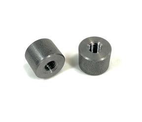 Bung King Weld-In Threaded Bung, M8 x 1.25, 1018 Mild Steel Frame Fabrication Part Bung King