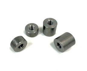Bung King Weld-In Threaded Bung 5/16"-24, 1018 Mild Steel Frame Fabrication Part Bung King