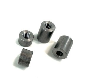 Bung King Weld-In Threaded Bung 3/8"-24, 1018 Mild Steel Frame Fabrication Part Bung King