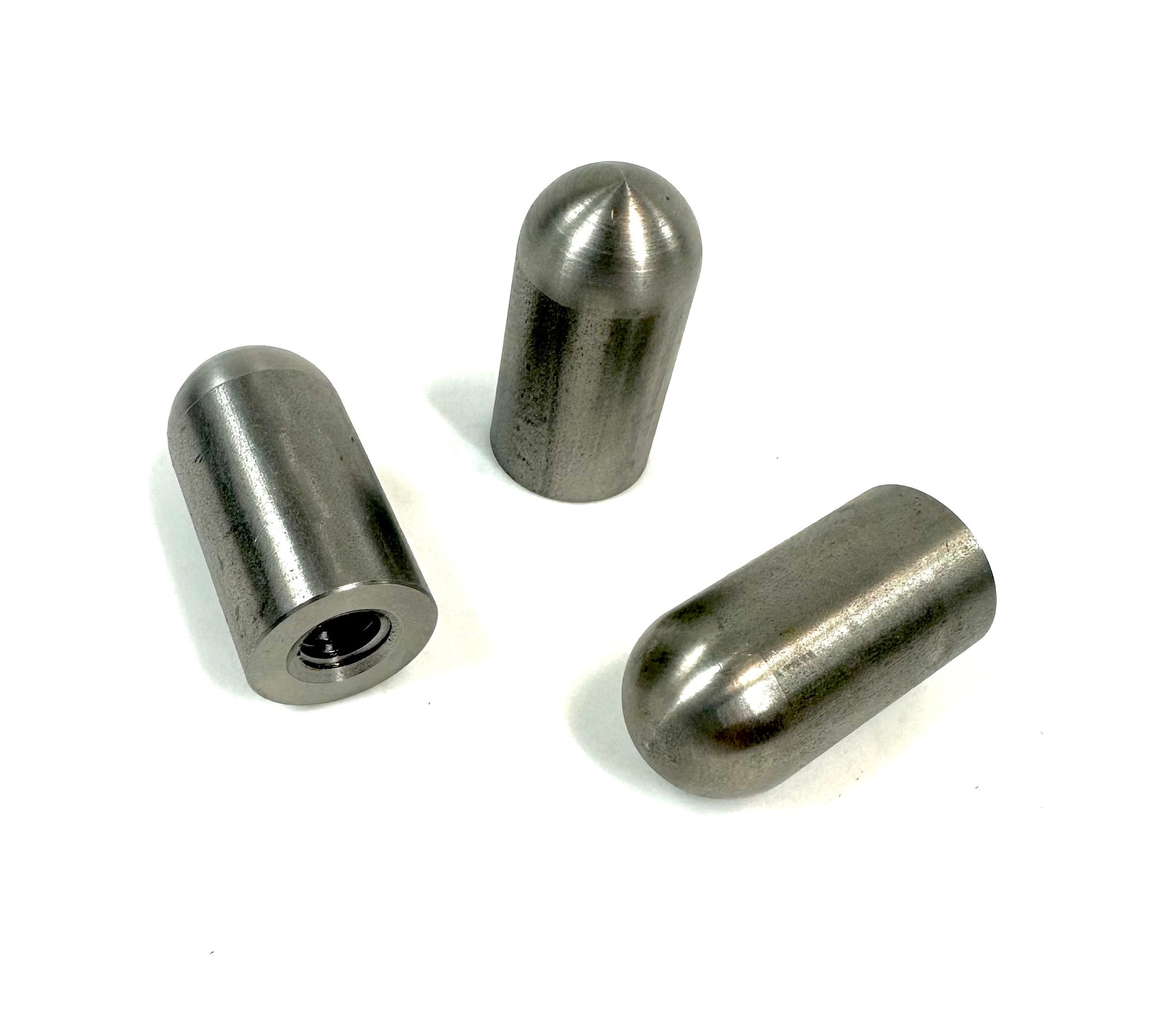Bung King Weld-On Threaded Bullet Bung, 1.5" Long, 304 Stainless Steel Frame Fabrication Part Bung King