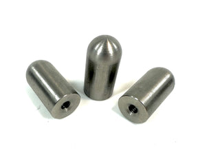 Bung King Weld-On Threaded Bullet Bung, 1.5" Long, 304 Stainless Steel Frame Fabrication Part Bung King