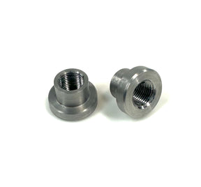 Bung King Stepped Weld-In NPT Bung, 1018 Mild Steel Petcock Adapter & Tank Bung Bung King