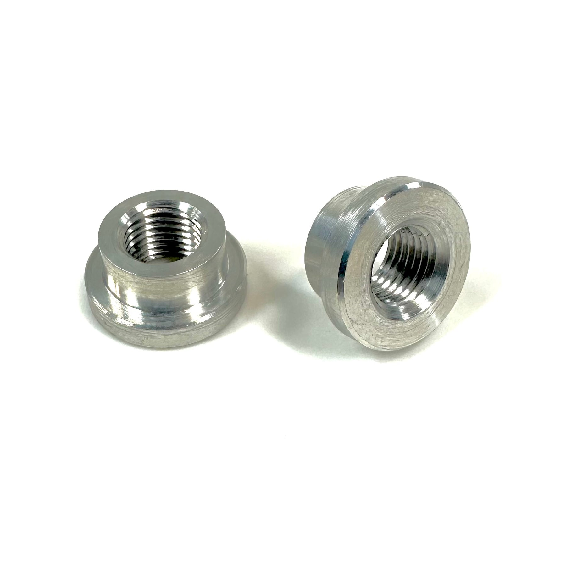 Bung King Stepped NPT Weld-In Bung, 6061-T6 Aluminum Petcock Adapter & Tank Bung Bung King