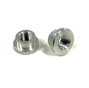Bung King Stepped NPT Weld-In Bung, 6061-T6 Aluminum Petcock Adapter & Tank Bung Bung King