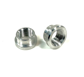 Bung King Stepped NPT Weld-In Bung, 6061-T6 Aluminum Petcock Adapter & Tank Bung Bung King