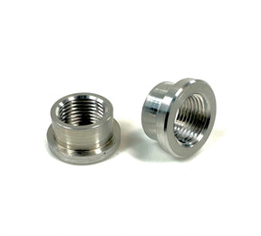 Bung King Stepped NPT Weld-In Bung, 6061-T6 Aluminum Petcock Adapter & Tank Bung Bung King