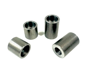 Bung King Weld-On Counterbored Bung for 1/2" Socket Head Cap Screw, Mild Steel Frame Fabrication Part Bung King