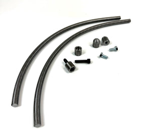 Bung King Curved Fender Strut Kit, 10" Radius Fender Strut & Strut Cover Bung King