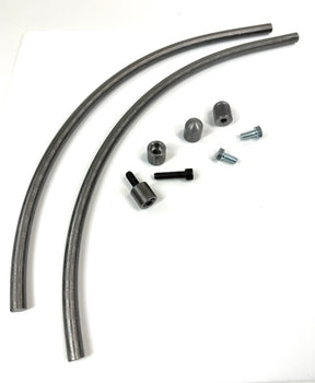 Bung King Curved Fender Strut Kit, 10" Radius Fender Strut & Strut Cover Bung King