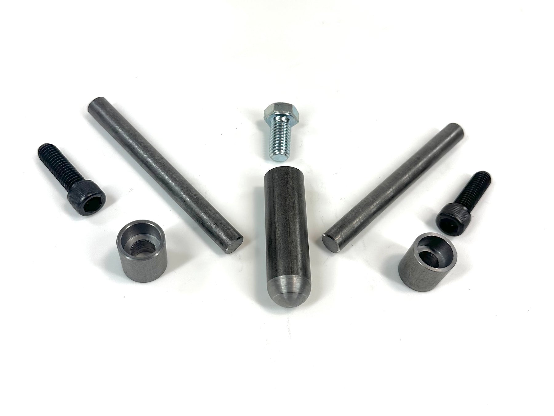 Bung King Straight Motor Mount Kit, 1018 Mild Steel Top Motor Mount Bung King