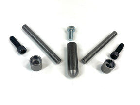 Bung King Straight Motor Mount Kit, 1018 Mild Steel Top Motor Mount Bung King