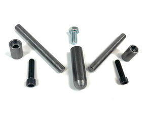 Bung King Straight Motor Mount Kit, 1018 Mild Steel Top Motor Mount Bung King