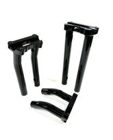 Bung King One Piece Lower Handlebar Riser, Gloss Black - 2022-2024 Low Rider ST (FXLRST) Riser Bung King