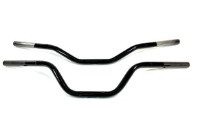 Bung King Motocross Style 1" Handlebar, Gloss Black - 2024-Up Touring (FLH) and 2025-Up Softail Moto & Tracker Handlebar Bung King