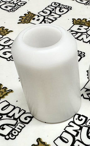 Bung King Replacement Delrin Crash Bar Slider End, White Crash Slider Bung King