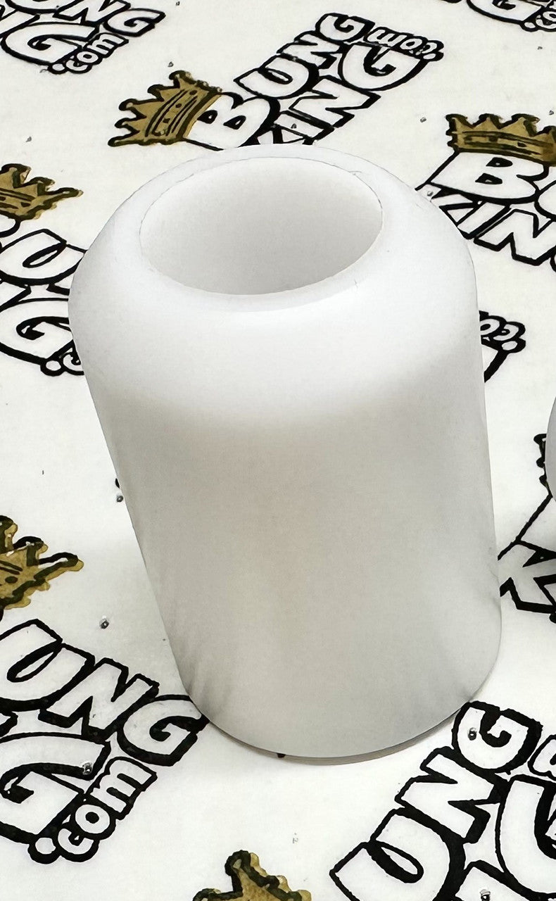 Bung King Replacement Delrin Crash Bar Slider End, White Crash Slider Bung King