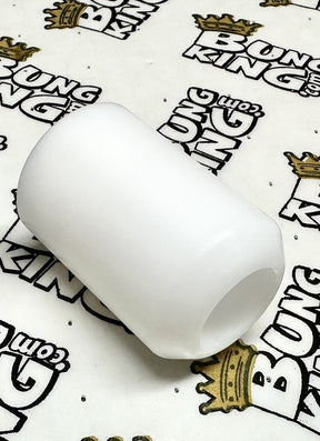 Bung King Replacement Delrin Crash Bar Slider End, White Crash Slider Bung King