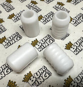 Bung King Replacement Delrin Crash Bar Slider End, White Crash Slider Bung King