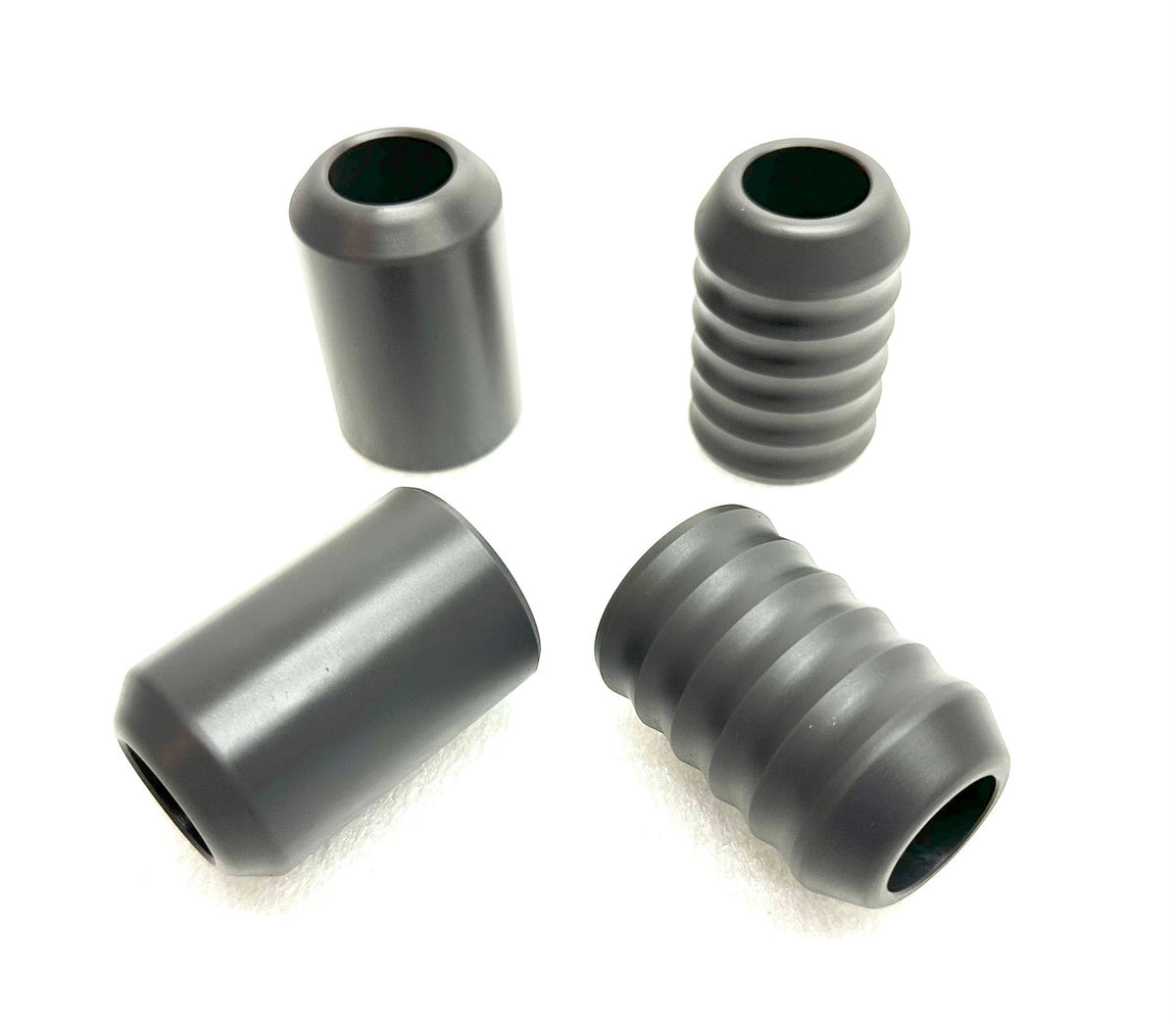 Smooth Replacement Delrin Crashbar Slider, Grey - Pair With Bolt Crash Bar Bung King