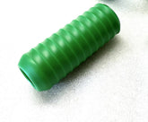 Gripple Single Delrin Shock and Passenger Peg Slider, Green - 18+ M8 Softail Crash Bar Bung King