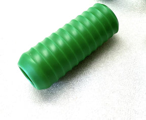 Gripple Single Delrin Shock and Passenger Peg Slider, Green - 18+ M8 Softail Crash Bar Bung King