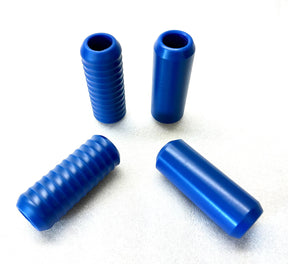 Gripple Single Delrin Shock and Passenger Peg Slider, Royal Blue - 18+ M8 Softail Crash Bar Bung King