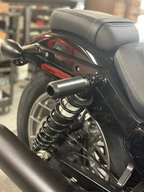 Bung King Upper Shock Frame Slider Kit, Delrin - 2022-Up Nightster (RH975, RH975S) Crash Slider Bung King