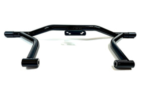 Bung King V Bar Highway Peg Crash Bar, Gloss Black - 2009-2023 Touring (FLH) Highway Peg Crash Bar Bung King