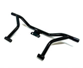 Bung King V Bar Highway Peg Crash Bar, Gloss Black - 2009-2023 Touring (FLH) Highway Peg Crash Bar Bung King