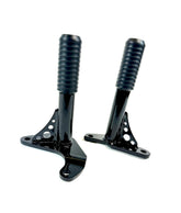 Bung King Passenger Peg Crash Bar, Gloss Black - 1998-2025 Touring (FLH) Rear Crash Bar Bung King