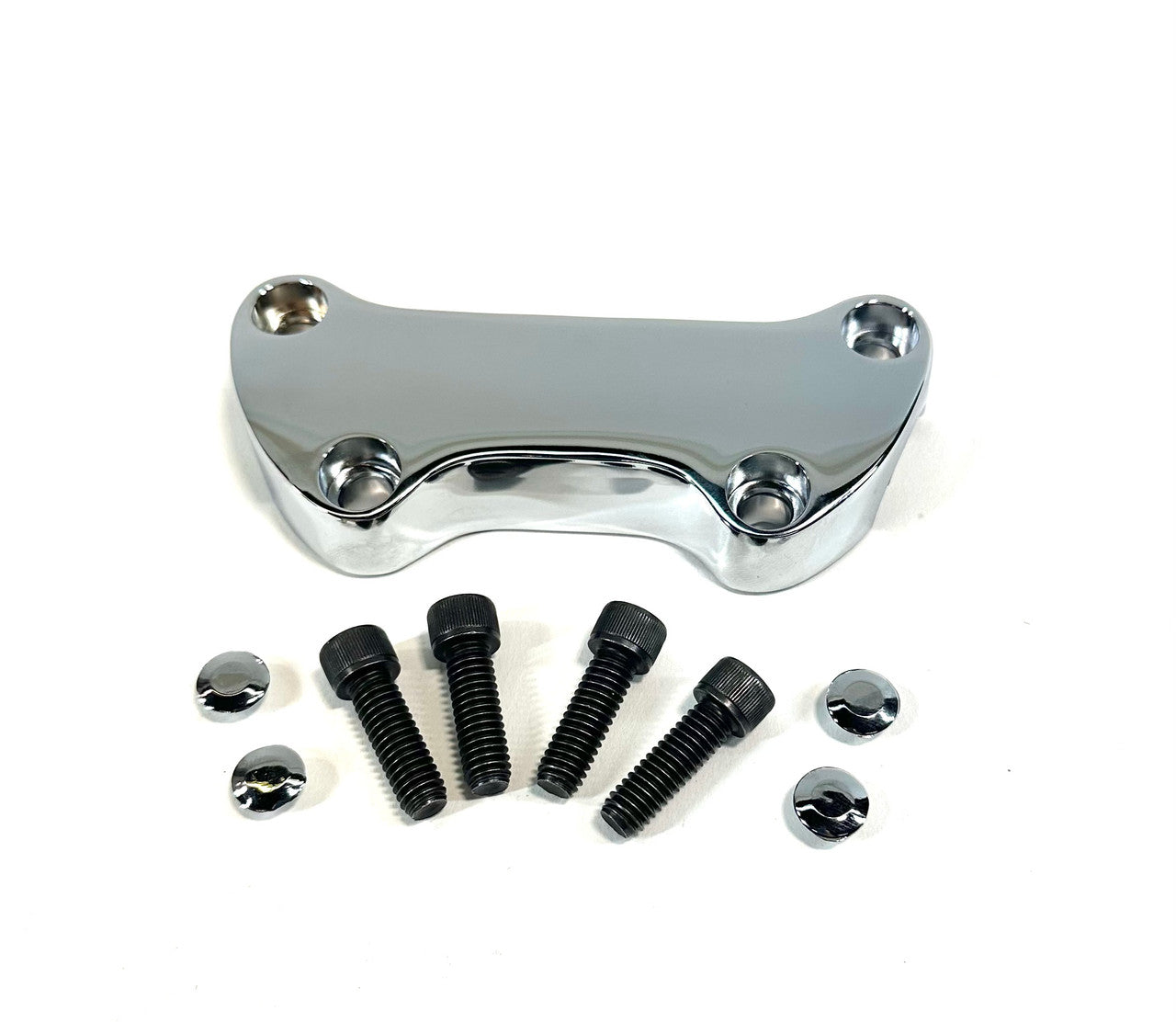 Bung King Riser Top Clamp, Factory Style - For Bung King One Piece Lower & Road Glide Risers Handlebar Clamp Bung King